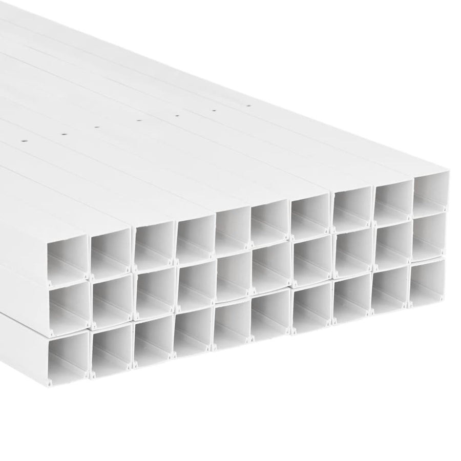 Kabelgoot 33X33 Mm 30 M Pvc Donkerbruin