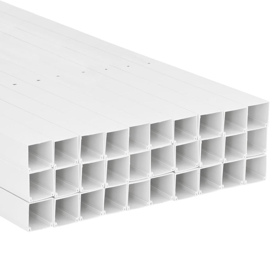 Kabelgoot 60X40 Mm 30 M Pvc Donkerbruin