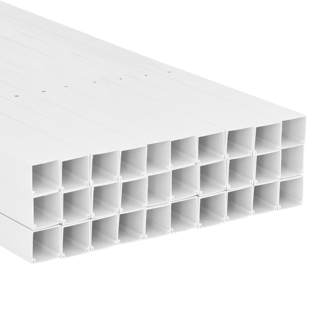 Kabelgoot 100X60 Mm 30 M Pvc Donkerbruin