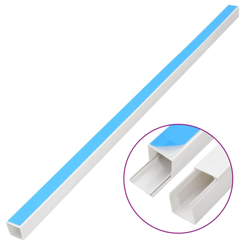 Kabelgoot Zelfklevend 20X10 Mm 30 M Pvc