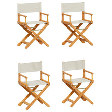 Tuinstoelen Inklapbaar Stof Wit 4