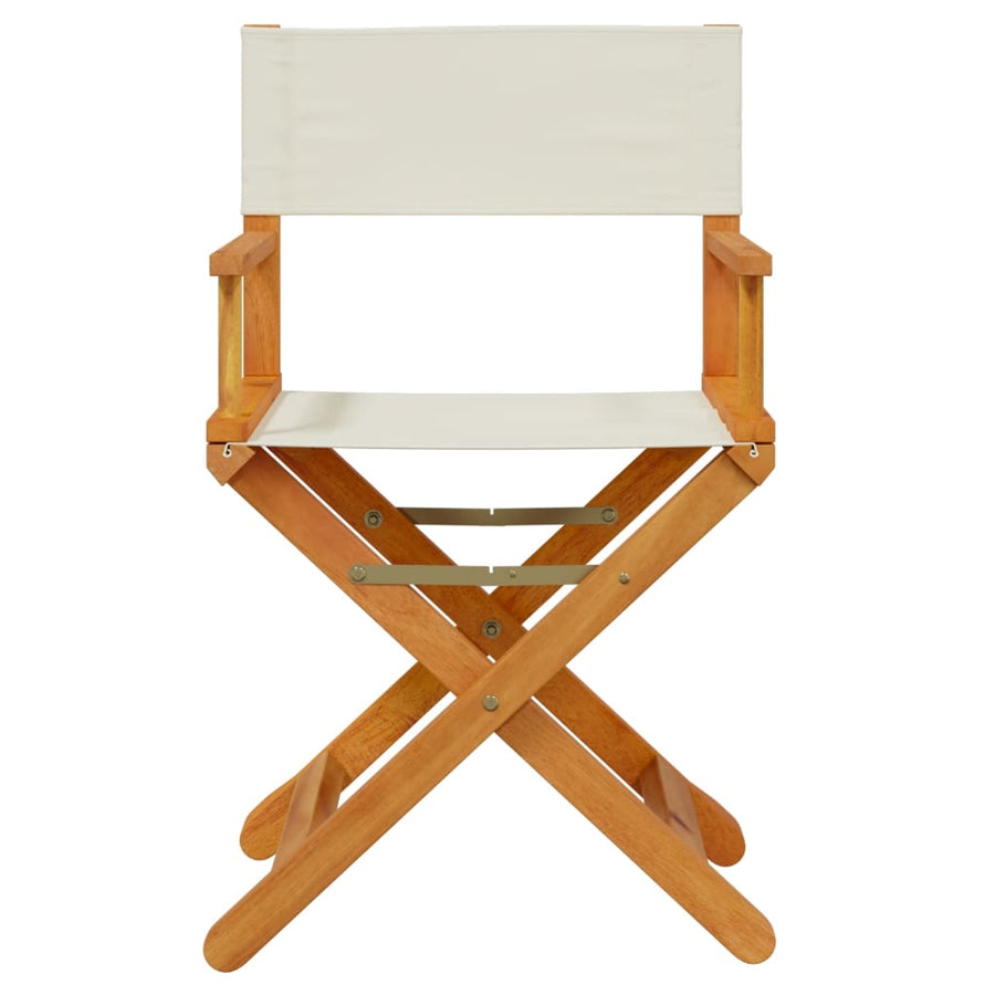 Tuinstoelen Inklapbaar Stof Wit 4