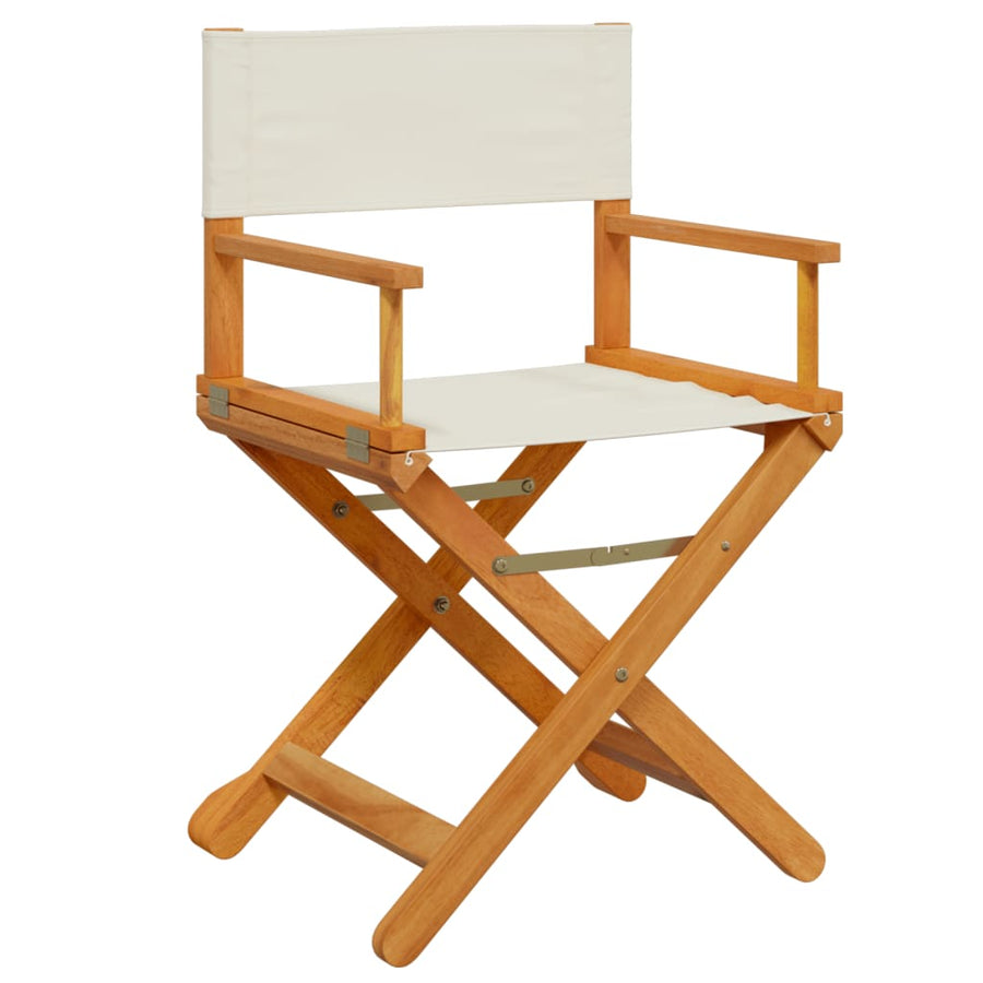 Tuinstoelen Inklapbaar Stof Wit 6