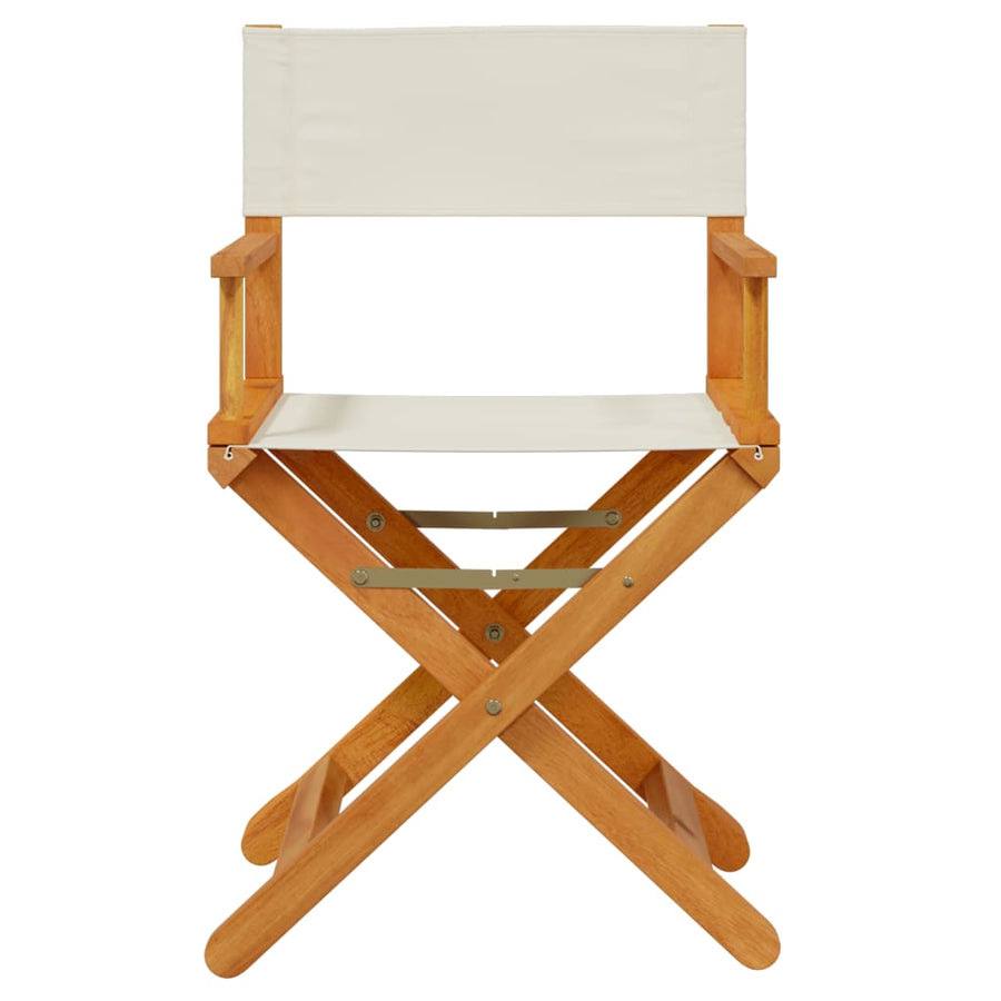 Tuinstoelen Inklapbaar Stof Wit 8