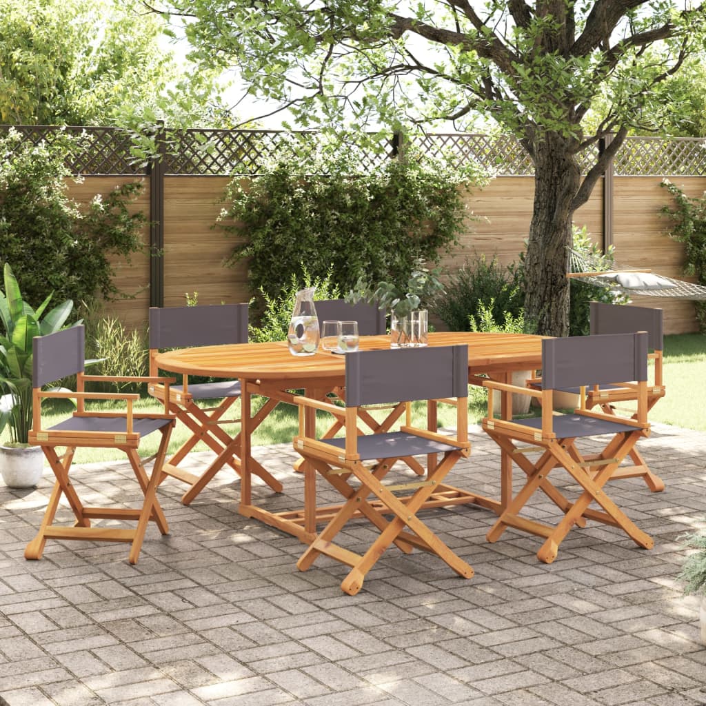 Tuinstoelen Inklapbaar Stof 6