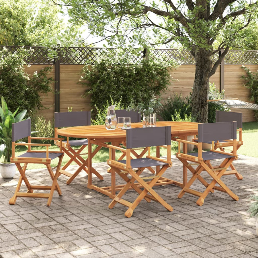 Tuinstoelen Inklapbaar Stof 6