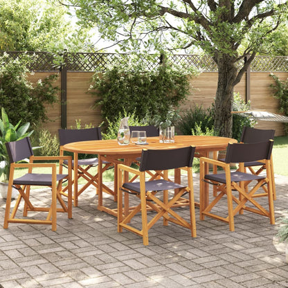 Tuinstoelen Inklapbaar Stof 6