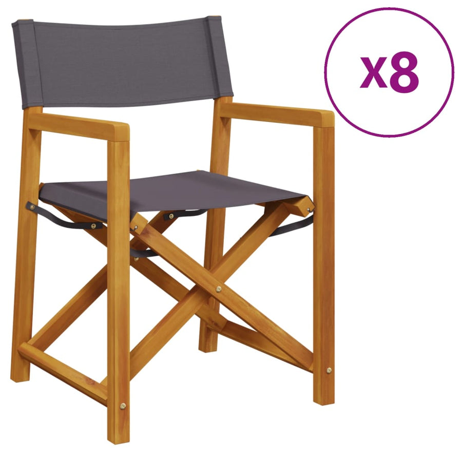 Tuinstoelen Inklapbaar Stof 8