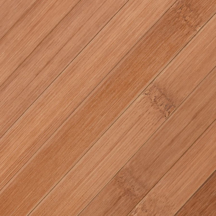 Vloerkleed rechthoekig 60x200 cm bamboe naturel