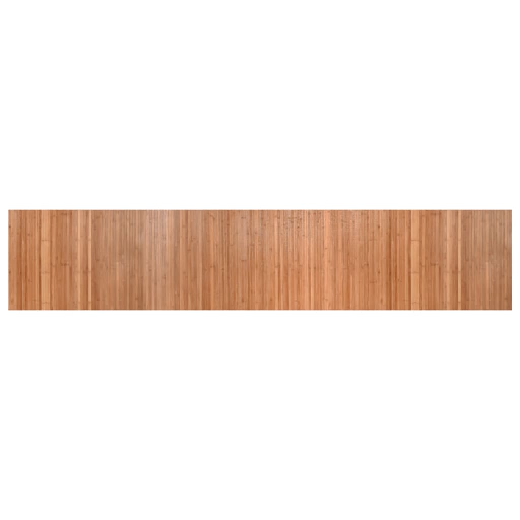 Vloerkleed rechthoekig 60x300 cm bamboe naturel