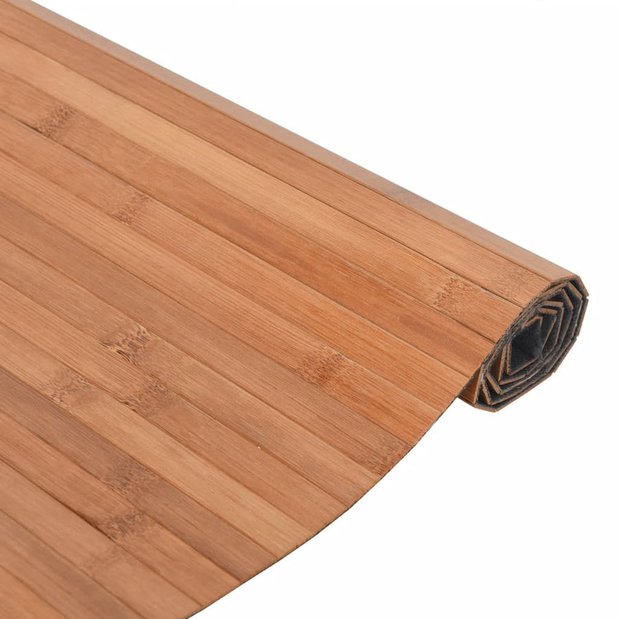 Vloerkleed rechthoekig 60x300 cm bamboe naturel