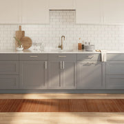 Vloerkleed 60x300 cm bamboe bruin
