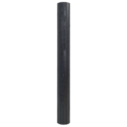 Vloerkleed rechthoekig 60x300 cm bamboe grijs