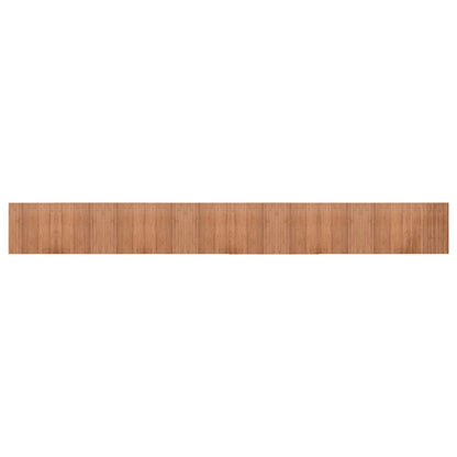 Vloerkleed rechthoekig 60x500 cm bamboe naturel