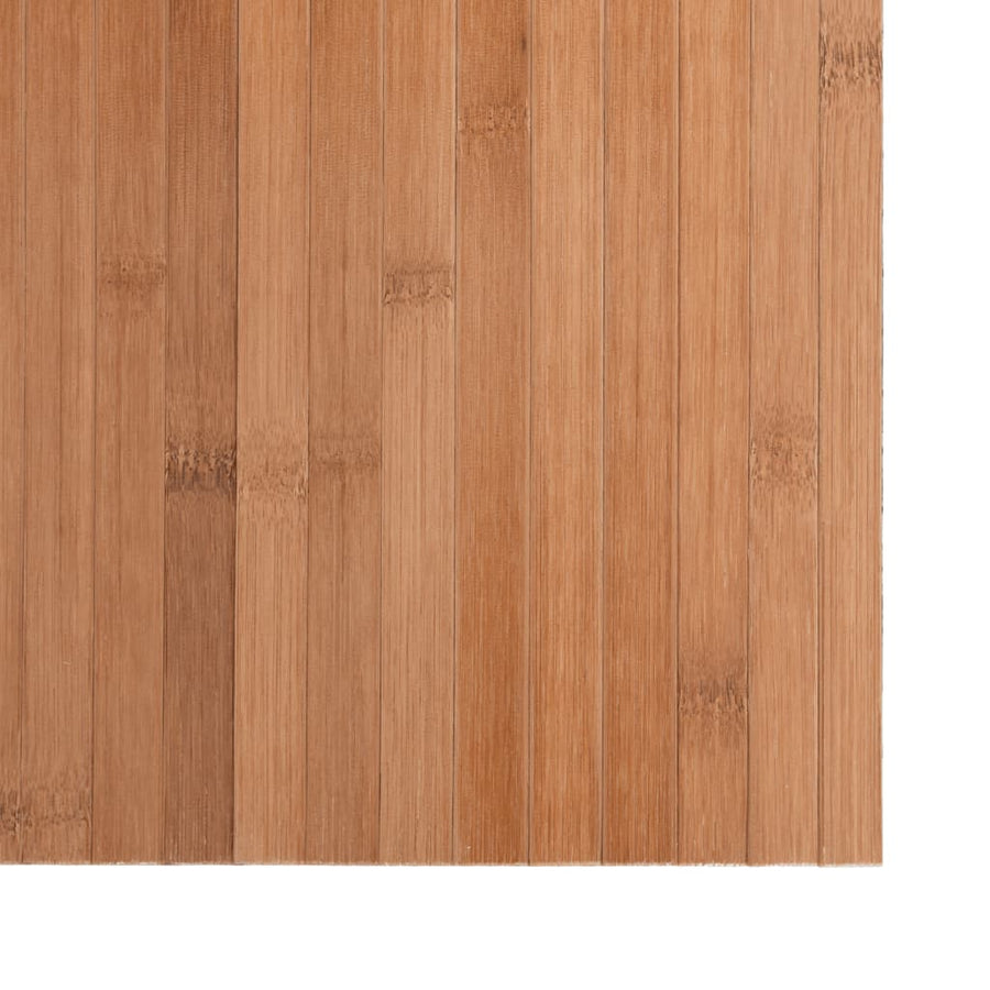 Vloerkleed rechthoekig 70x100 cm bamboe naturel