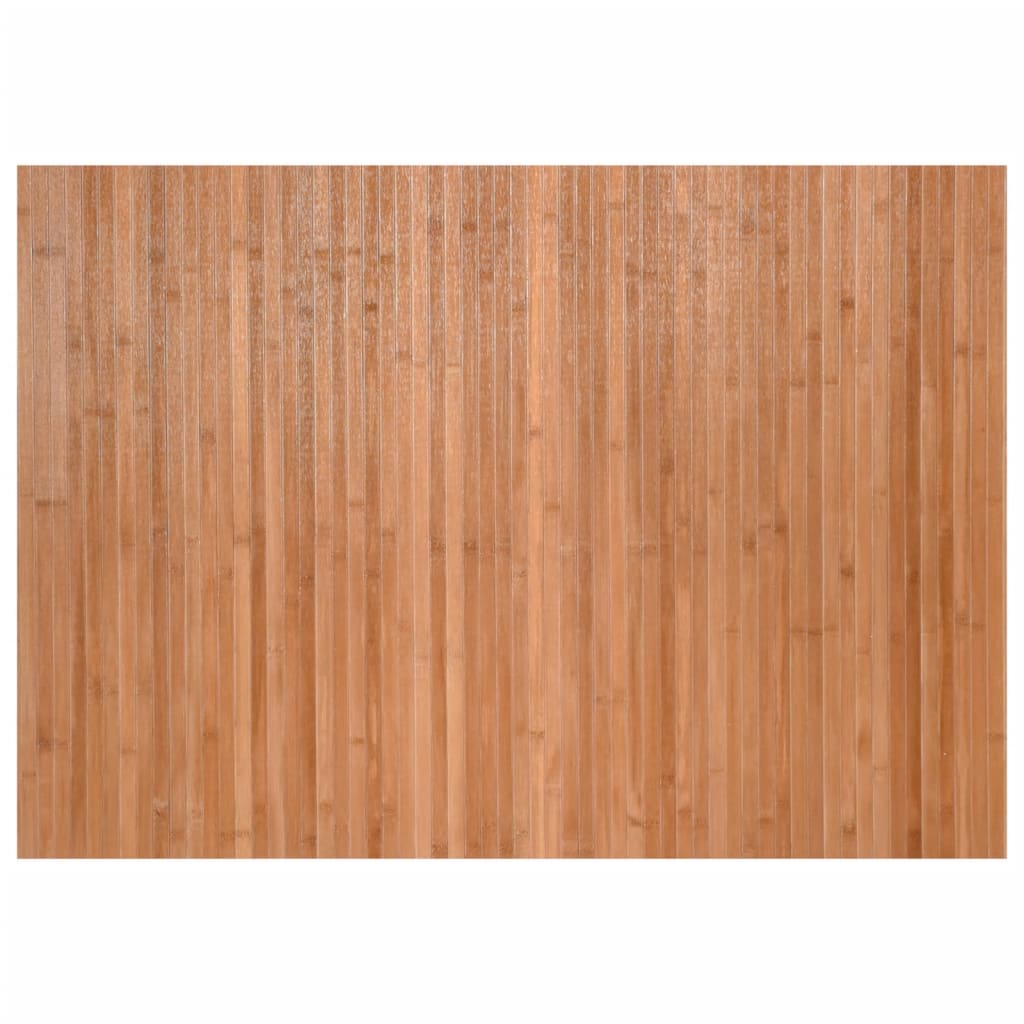 Vloerkleed rechthoekig 70x200 cm bamboe naturel