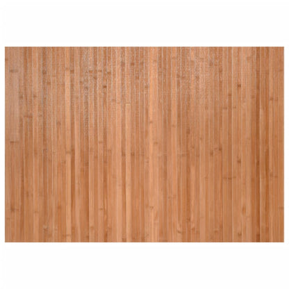 Vloerkleed rechthoekig 70x200 cm bamboe naturel