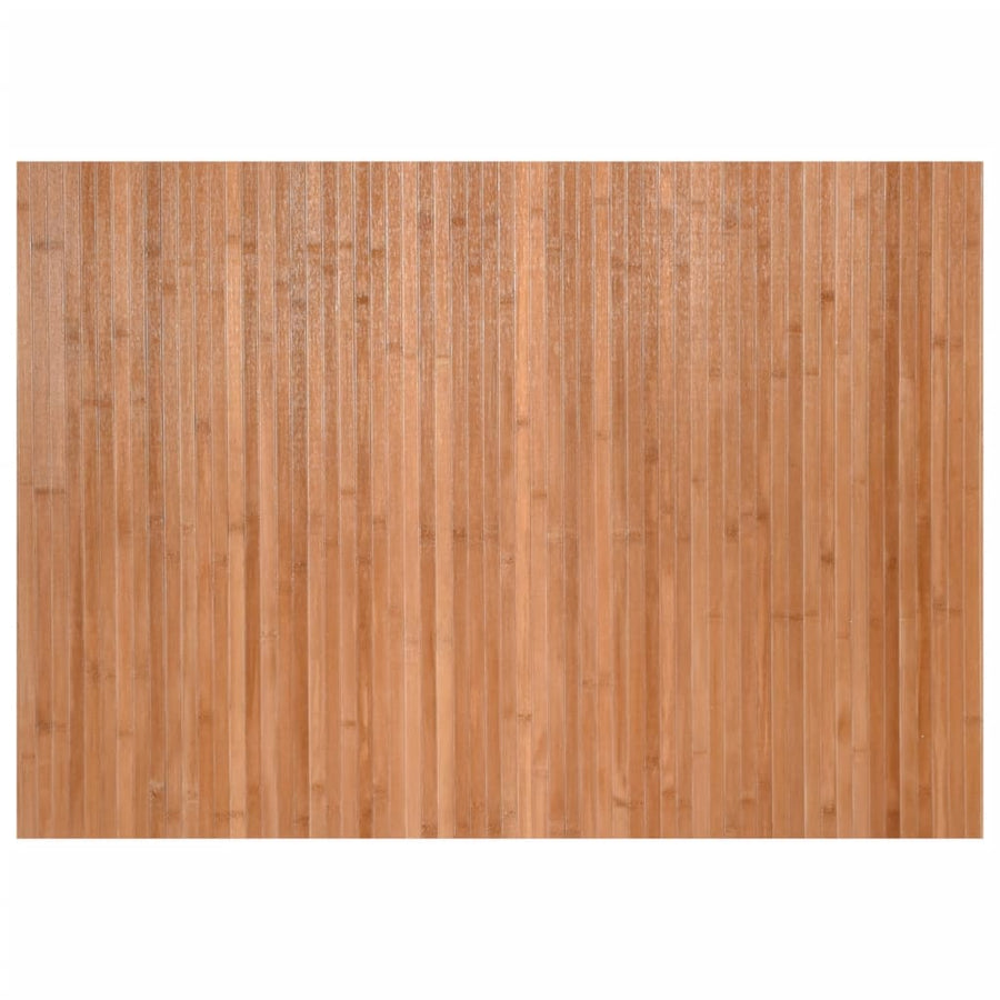 Vloerkleed rechthoekig 70x200 cm bamboe naturel