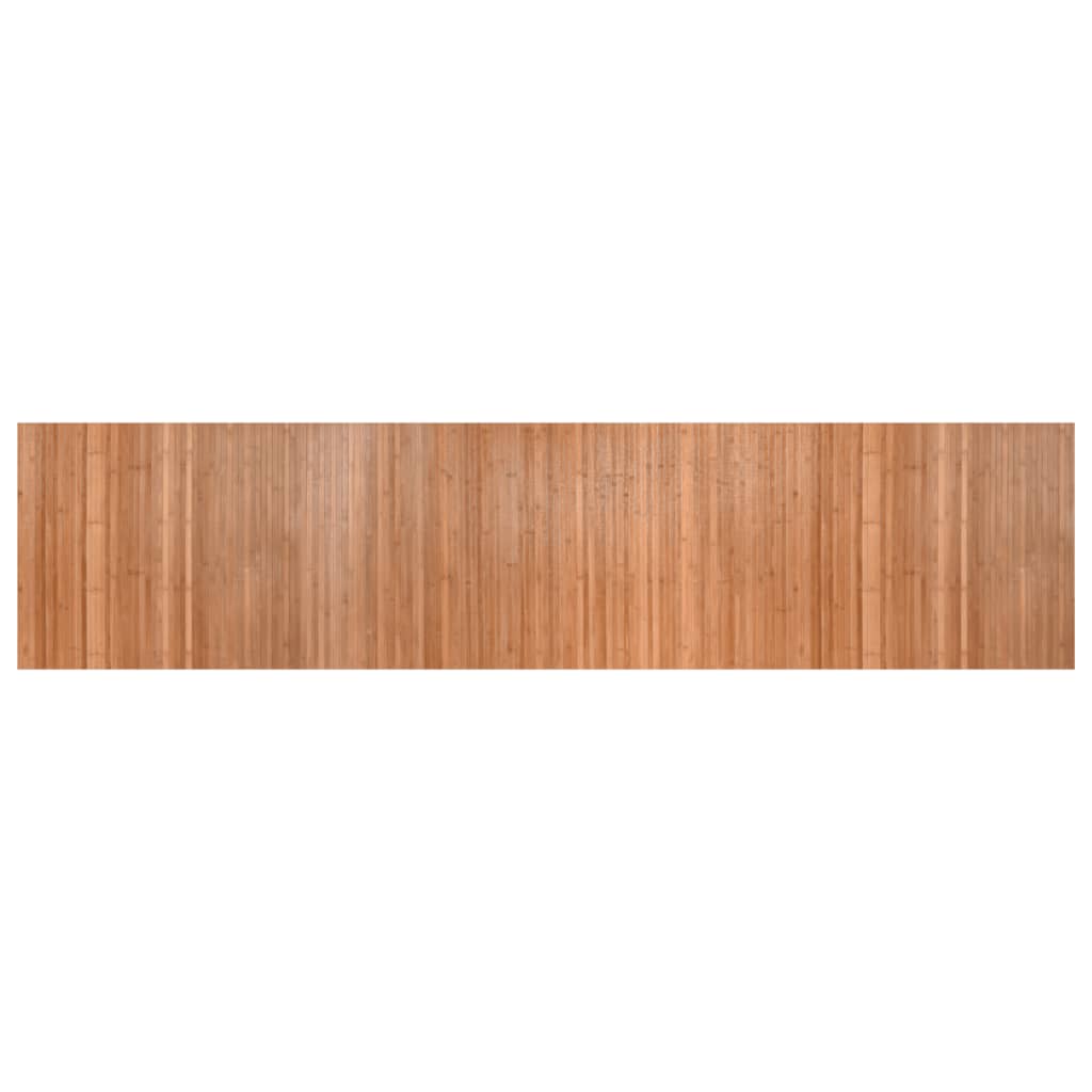Vloerkleed rechthoekig 70x300 cm bamboe naturel