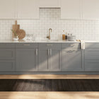Rug rectangular 70x400 cm bamboo dark brown