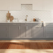 Vloerkleed bamboe 70x500 cm bruin