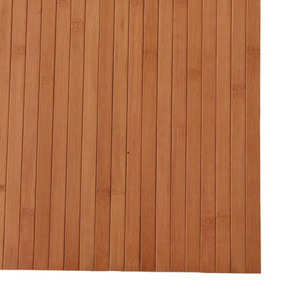 Vloerkleed rechthoekig 80x100 cm bamboe naturel