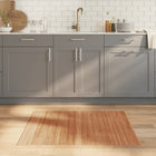 Rectangular rug 80x100 cm bamboo natural