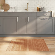 Vloerkleed 80x100 cm bamboe naturel