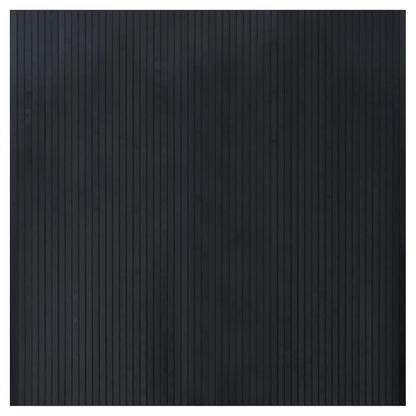 Vloerkleed rechthoekig 100x100 cm bamboe zwart