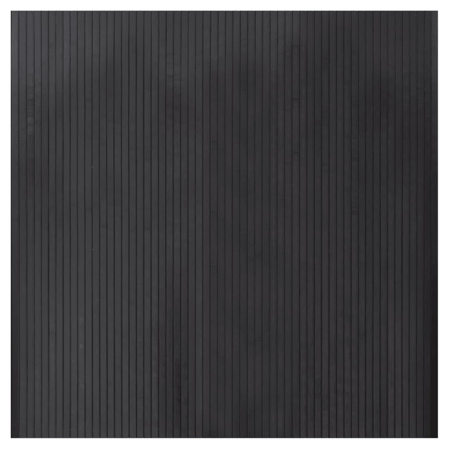 Vloerkleed rechthoekig 100x100 cm bamboe grijs