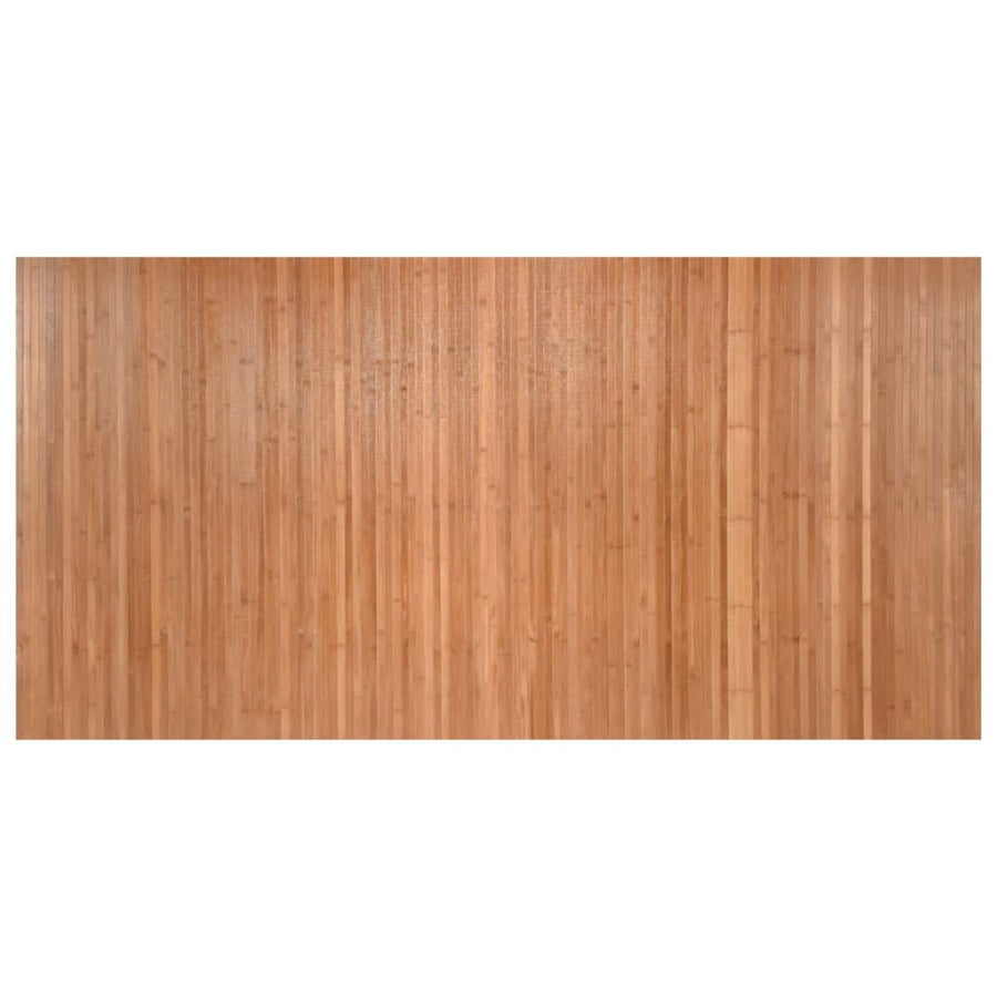 Vloerkleed rechthoekig 100x200 cm bamboe naturel