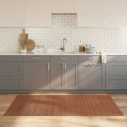 Vloerkleed bamboe 100x200 cm bruin