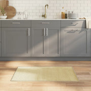 Vloerkleed bamboe 60x100 cm lichtnaturel anti-slip