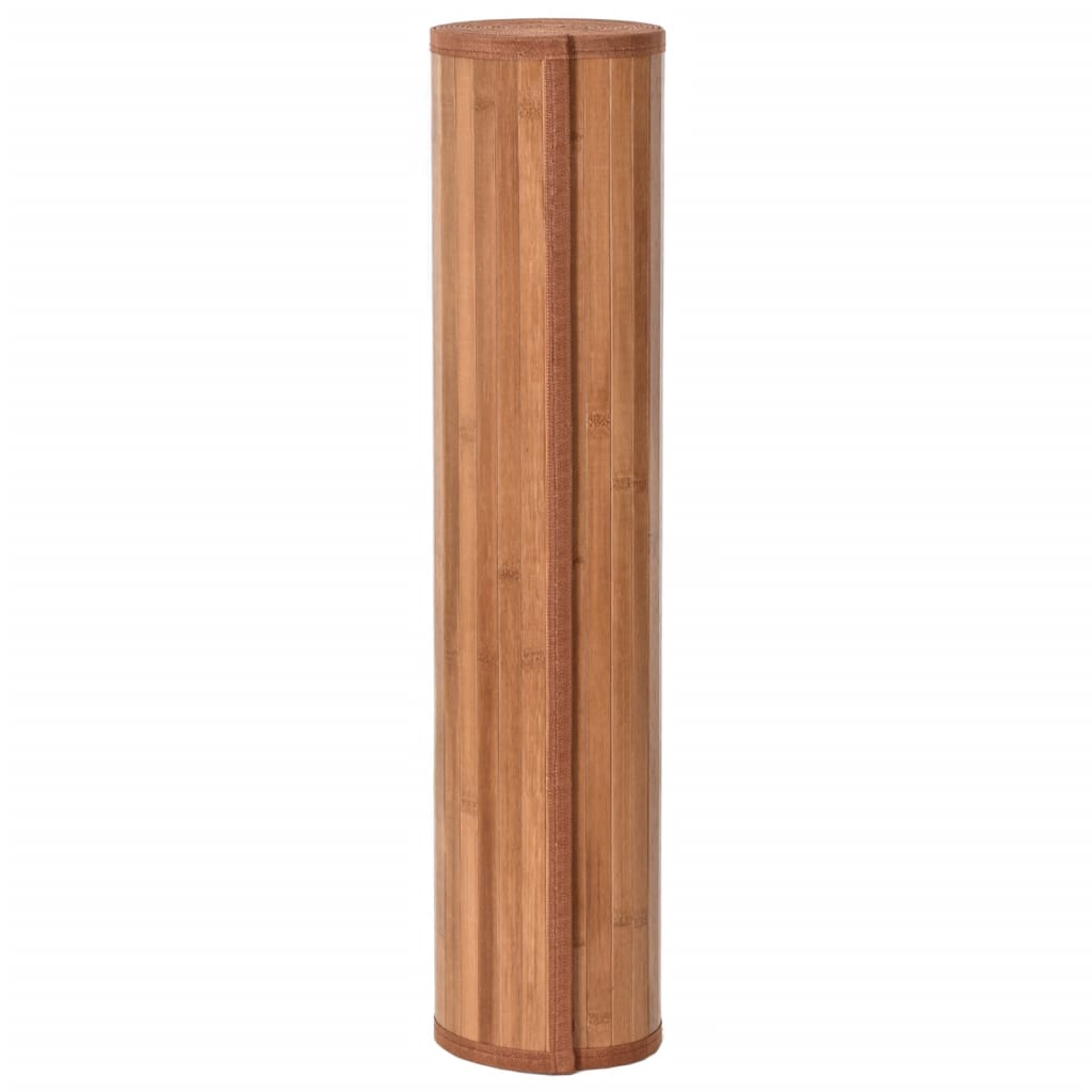 Vloerkleed rechthoekig 60x200 cm bamboe naturel
