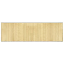 Vloerkleed Rechthoekig Bamboe Lichtnaturel Light Natural 60 x 200 cm