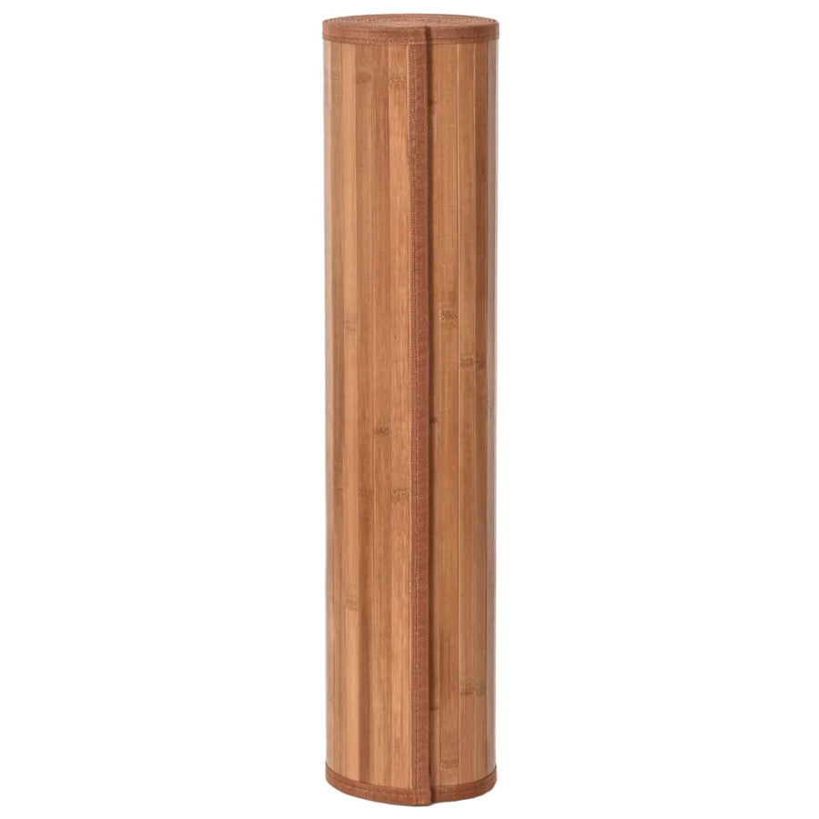 Vloerkleed rechthoekig 60x300 cm bamboe naturel