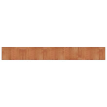Vloerkleed rechthoekig 60x500 cm bamboe bruin