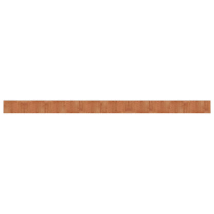 Vloerkleed rechthoekig 60x1000 cm bamboe bruin