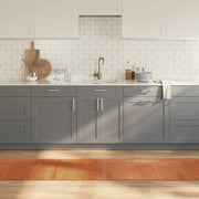 Vloerkleed 60x1000 cm bamboe bruin