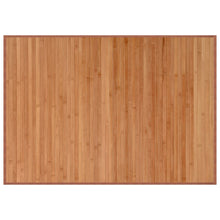 Vloerkleed rechthoekig 70x100 cm bamboe naturel