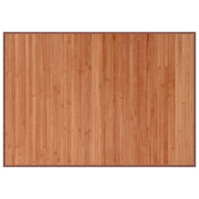 Vloerkleed rechthoekig 70x100 cm bamboe bruin