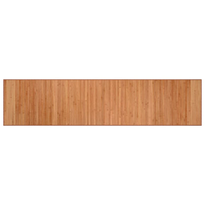 Vloerkleed rechthoekig 70x300 cm bamboe naturel