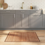 Vloerkleed 80x100 cm bamboe naturel