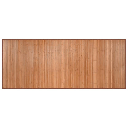 Vloerkleed rechthoekig 80x200 cm bamboe naturel
