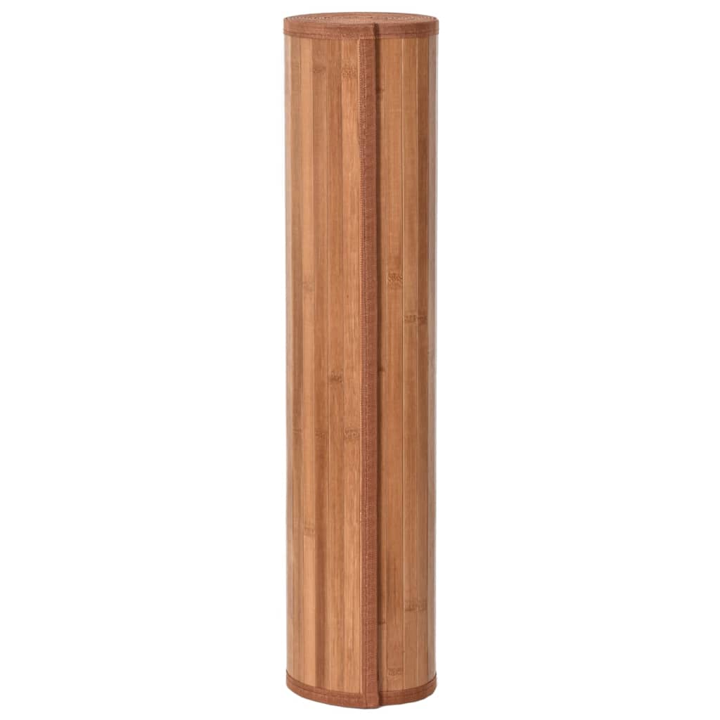 Vloerkleed rechthoekig 80x200 cm bamboe naturel