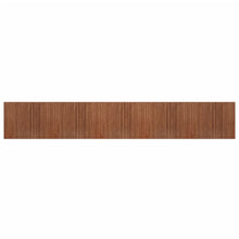 Vloerkleed rechthoekig 80x1000 cm bamboe bruin