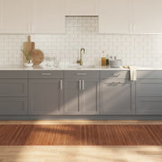 Vloerkleed bamboe 80x1000 cm bruin