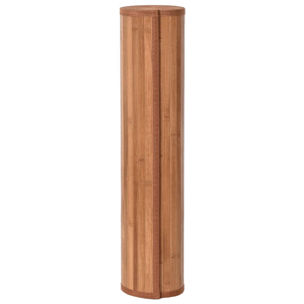 Vloerkleed rechthoekig 100x200 cm bamboe naturel
