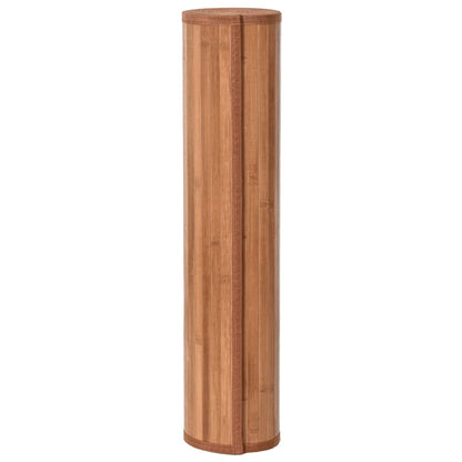 Vloerkleed rechthoekig 100x200 cm bamboe naturel