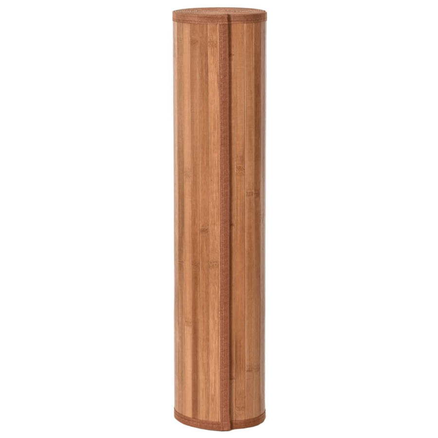 Vloerkleed rechthoekig 100x200 cm bamboe naturel